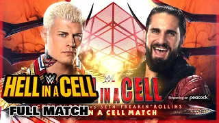 FULL MATCH - Seth Rollins vs. Cody Rhodes Hell in a Cell: WWE Hell in a Cell 2022