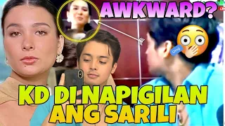 TRENDING NOW: KD ESTRADA AT ANJI AWKWARD GANAP SA IWANT! KD DI NAPIGILAN ANG SARILI |KYJI LATEST 💛✌️