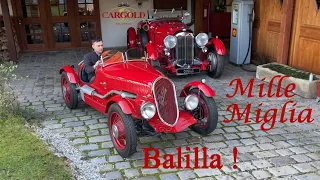 Fiat 508 Balilla Spider & Lagonda LG45 | Mille Miglia ! | For sale