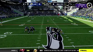 Madden 24 miracle bomb touchdown!!