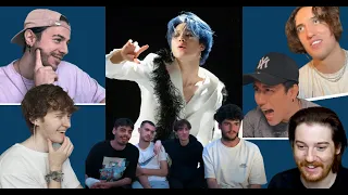 Men Reacting to Jimin Black Swan Solo Behind The Scenes