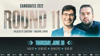 FIDE Candidates 2022 | Round 11 | Live Commentary with Judit Polgar & Jan Gustafsson