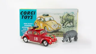 Corgi Model Clubs Exclusive Corgi Toys Volkswagen 1200 in East African Safari trim Re-issue 256