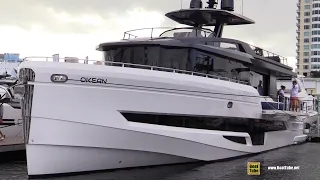 2021 Okean 80 Luxury Motor Yacht - Walkaround Tour - 2021 Fort Lauderdale Boat Show