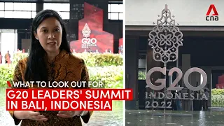 G20 Leaders' Summit in Bali, Indonesia: What to look out for