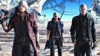 Devil May Cry 5 - Game Movie (All Cutscenes) Full HD