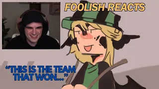 Foolish REACTS To my Bolas Animatic!!