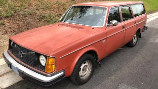 Ep 01- Bringing home the 1977 Volvo 245