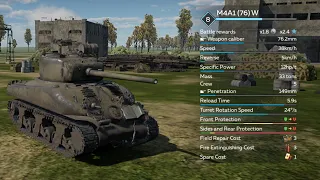 M4A1 (76) W Gameplay | War Thunder Mobile Gameplay | No Commentary