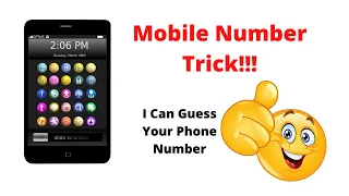 How to Guess the 10 Digit Mobile Number? | Math Trick | Magic | I Can Guess your Phone Number |