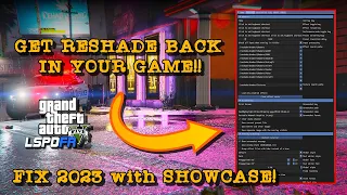 Reshade FIX | 2023 | Install with Showcase | #gtav #lspdfr #reshade