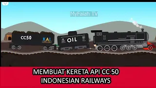 Make Indonesia Train CC 50, Labo Brick Train #traingame
