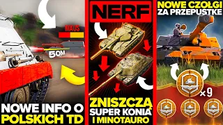 NOWE DARMOWE CZOŁGI, NERF 10 TIERÓW i NAJGORSZA POLSKA LINIA!