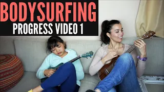 Bodysurfing like Honoka & Azita | Practice and Progress Video 1