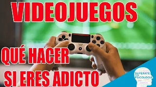 Videojuegos, Síntomas y qué hacer si eres adicto