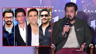 Salman Khan Mentions SRK, Aamir Khan & Akshay Kumar When Questioned About Doing A Multi-Starrer Film