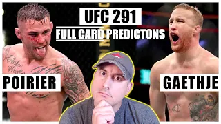 UFC 291: Poirier vs. Gaethje 2 FULL CARD Predictions and Bets