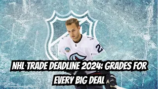 NHL trade deadline 2024: Grades for every big deal | NY Sports News