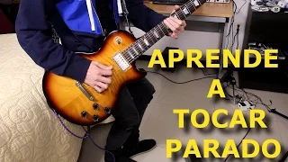 Cómo Tocar la Guitarra Eléctrica Parado (De Pie)