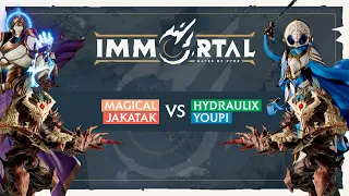 Immortal: Gates of Pyre Casted 2v2, SC2 view