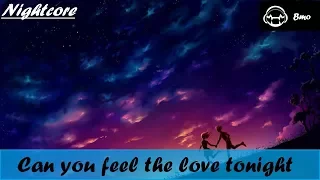 Nightcore - Can you feel the love tonight (If you're having a bad day, try listening to this)