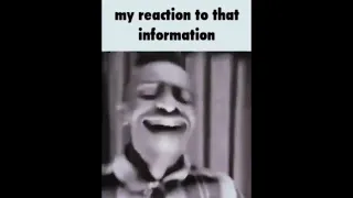 "my reaction to that information" But With the Original "Fallen Down"