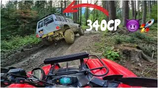 [OFF ROAD] NISSAN PATROL MODIFICAT ❌ ATV *340cp vs 47cp*