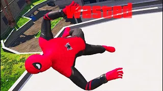 Spiderman vs Hulk GTA 5 Epic Wasted Jumps ep.92 (Euphoria Physics, Fails, Funny Moments)