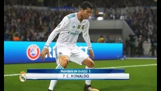 [HD] Ronaldo vs FC Barcelona - Gameplay PES 2018 Solo Superstar