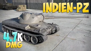 Indien-Pz - 6 Kills 4.7K DMG - Without a team! - World Of Tanks