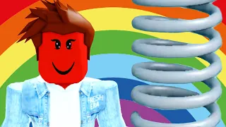 Обби с Кидом в роблоксе 🌈 Easy Spring Obby Roblox