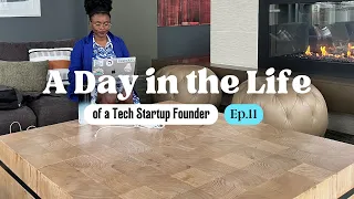 Day in the Life of a Tech Startup Founder (Ep.11) Hotel, Seattle, working from home and flooding