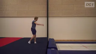DGI Trænerguiden Gymnastik - Lukket og hoftebøjet salto med halv skrue