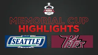 Memorial Cup Highlights: Thunderbirds (6) vs. Petes (3) - May 27, 2023