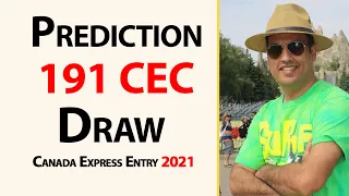 Prediction of  191 CEC Draw of Express Entry of Canada PR 20201