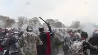 Epic Virginia Tech Cadet vs Civilian Snowball Fight 2016!