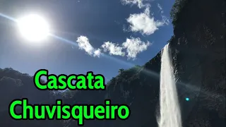 ESSA É A CASCATA DO CHUVISQUEIRO ANTES DA TRAGÉDIA QUE AINDA ACONTECE NO RIO GRANDE DO SUL.