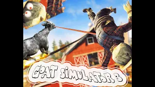 Goat Simulator 3 Развалим этих коз. #goat