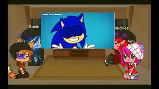 sonic and friends react to sonic.exe memes