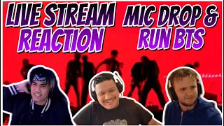 Our first live stream reaction 'Mic Drop & Run BTS' This was so hype #bts #btsreaction #micdrop