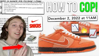 HOW TO COP THE CONCEPTS X NIKE SB "ORANGE LOBSTER" DUNK LOW! | (Guide, Resell, Etc.)