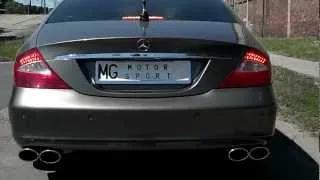 Mercedes CLS 320 CDI (W219) w/ MGmotorsport.pl exhaust system