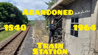 Exploring Abandoned 1840's Train Station