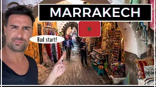 FIRST IMPRESSIONS OF MARRAKECH 🇲🇦 IT'S MIND BLOWING! | MOROCCO VLOG