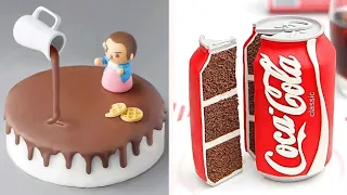 Easy Chocolate Cake Decorating Ideas | The Most Satisfying Chocolate Cake Decorating Tutorials