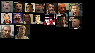 gta all characters sing scat man