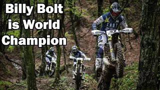 The Rockstar Husky Vlog: Billy Bolt is World Champion!