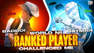 International Challenge Against World N1 🌎Best TDM Player 🔥 notYOURBADBOI vs Hitman🥵