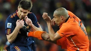 Football Fights ● Brawls ● Angry Players ft. Ronaldo, Messi, Zidane, Suarez, Neymar