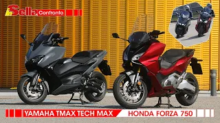 Honda Forza 750 vs Yamaha Tmax Tech Max - Il Confronto
